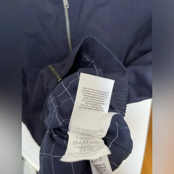 Polo Ralph Lauren Navy Blue Vest Men’s Plaid Lined Pony Logo Size M - Picture 6 of 6